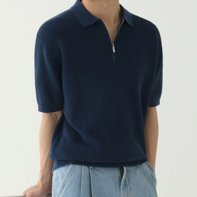 OLD MONEY Polo with Zip