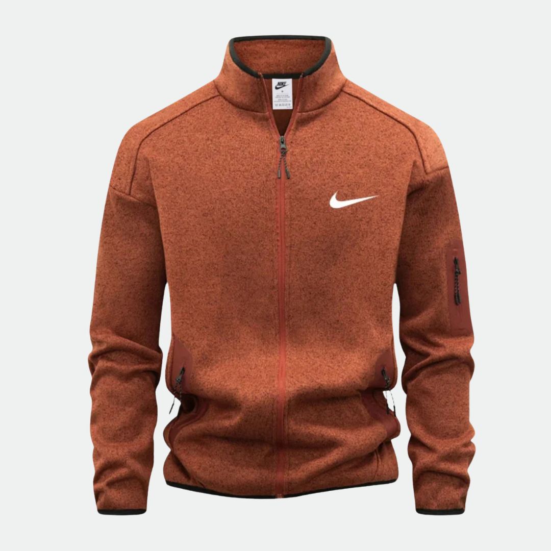 Casualowa Kurtka z Zamkiem Błyskawicznym